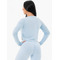 Кофта спортивна Ryderwear Staples Cropped Sweater світло-блакитна для танців