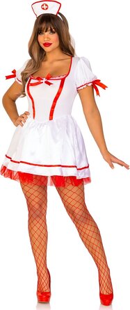 Костюм неслухняної медсестри Leg Avenue розмір М