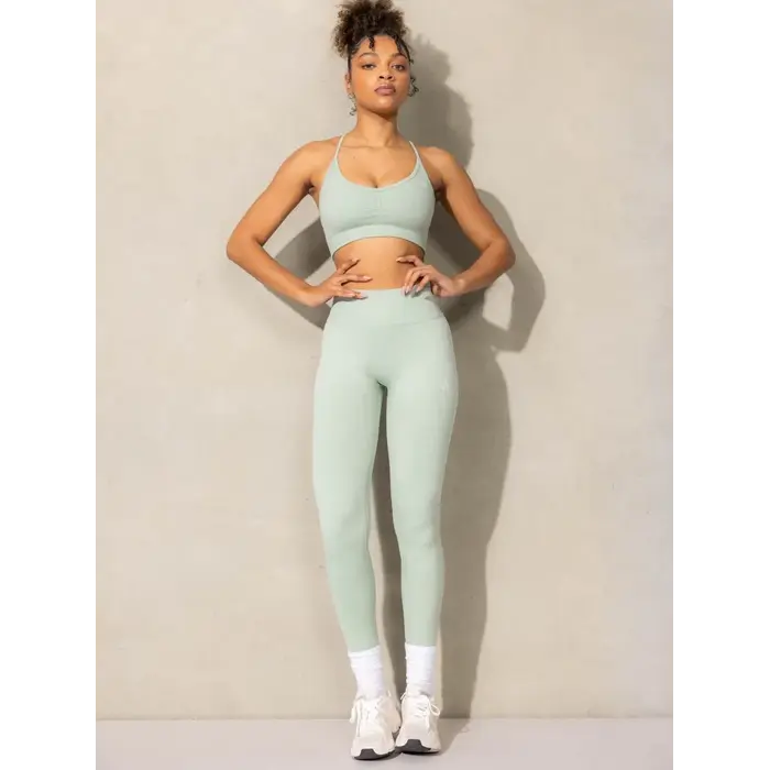 Топ Ryderwear Stonewash Seamless Sports Bra - Mint Stonewash