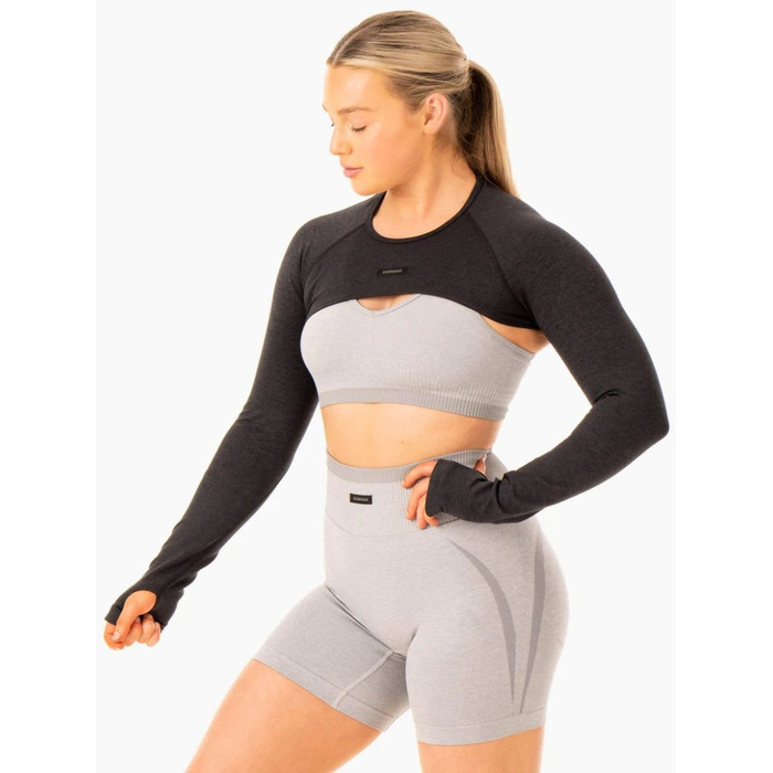 Укроп топ Excel Seamless Super Crop - Black Marl