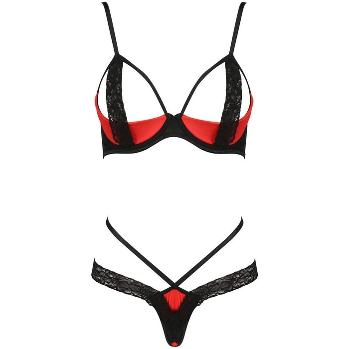 Комплект белья красный S/M FEMMINA BIKINI red S/M - Passion