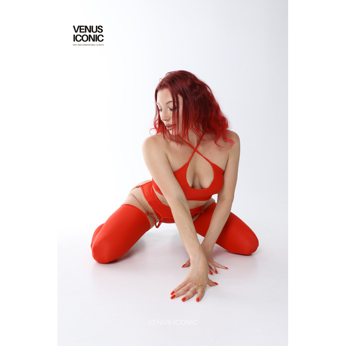 Панчохи Venus Iconic Набори еластичні для танців з поясом