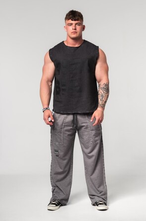 Штани Nebbia Washed-off Gym Sweatpants NO SHORTCUTS Light Grey 372