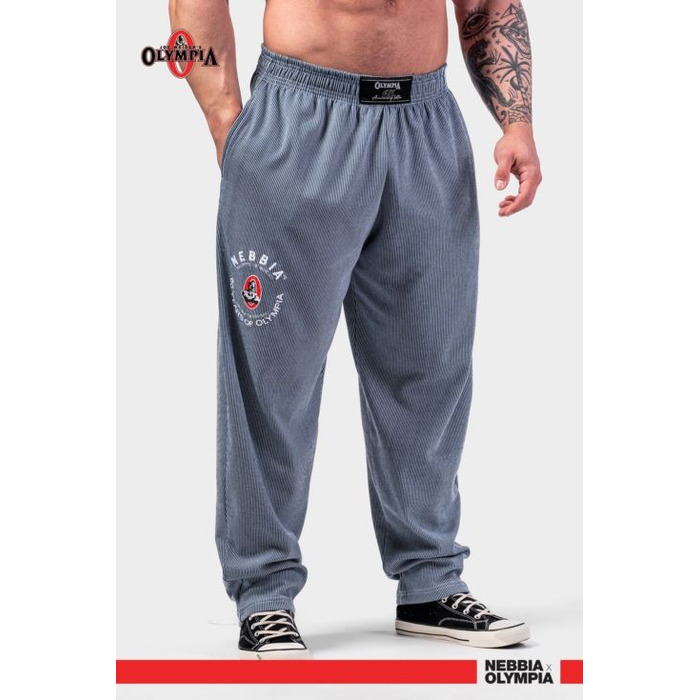 Штани Nebbia Oversized Sweat Joggers SIGNATURE Blue 796 Light Blue