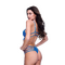 Комплект нижнего белья 2PC STRAPPY LACE BRA & PANTY SET BLUE, S/M