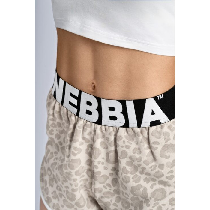 Шорти Nebbia Leopard Training Shorts PRIMAL Cream Leopard 855
