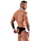 Чоловічий костюм Sven Joy Men's Jock Briefs із трьох предметів, чорно-білий, розмір S