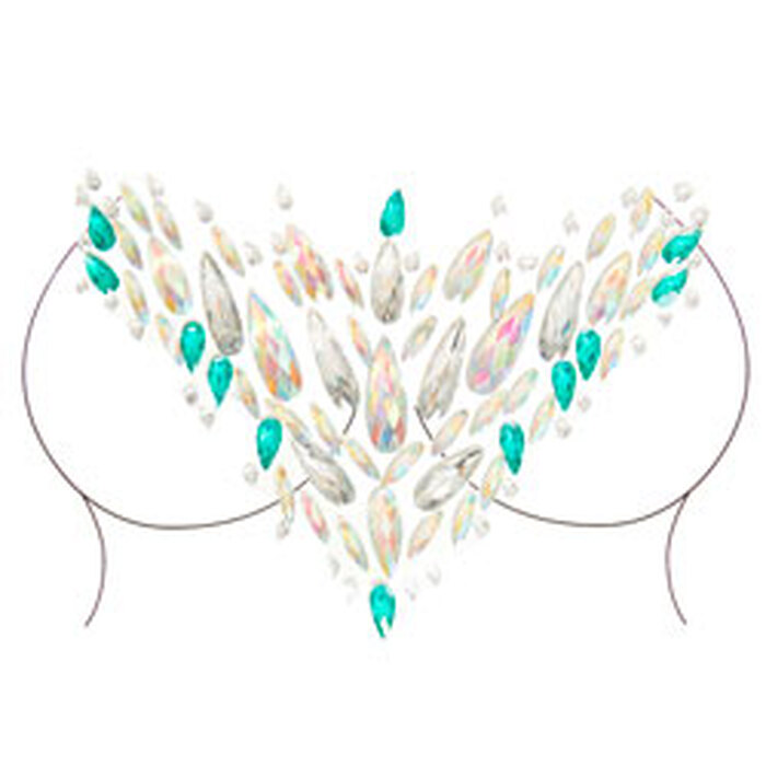 Наклейка с драгоценностями для тела Leg Avenue Ceres Jewels Sticker O/S