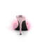 Slides Classique-01F Тапочки з хутра марабу на підборах 4 дюйми, Baby Pink