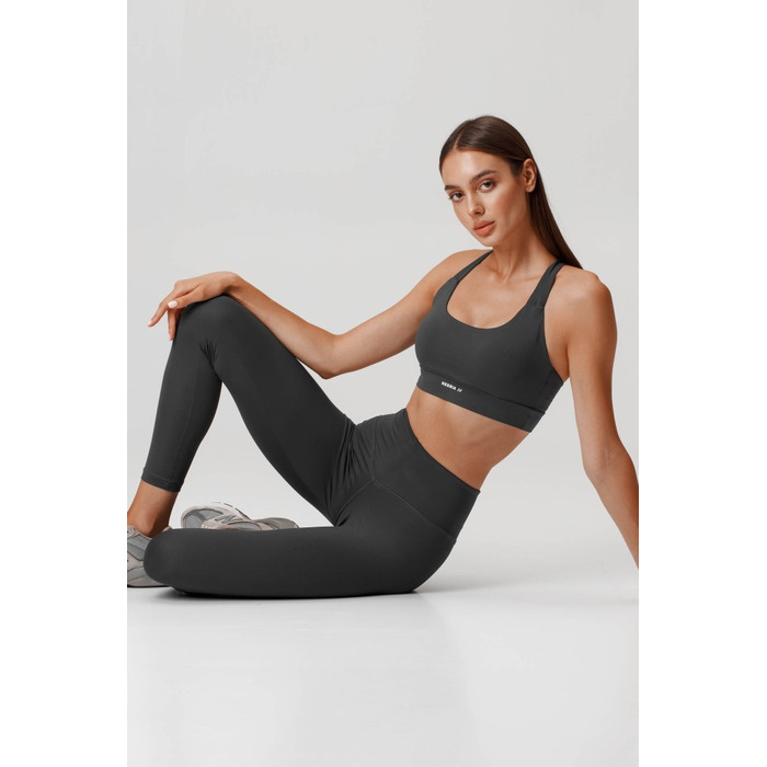 ТОП ACTIVE SPORTS BRA WITH MEDIUM IMPACT DARK GREY 413