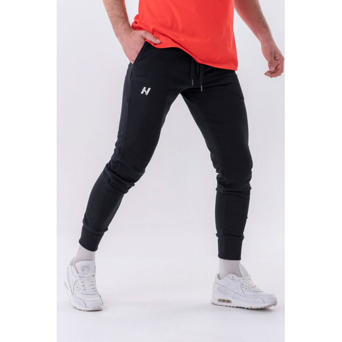 Штани Slim sweatpants with side pockets 'Reset” 321 Black