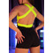 Комбінезон для pole dance ArtGO Sport біфлекс, щільний, матовий