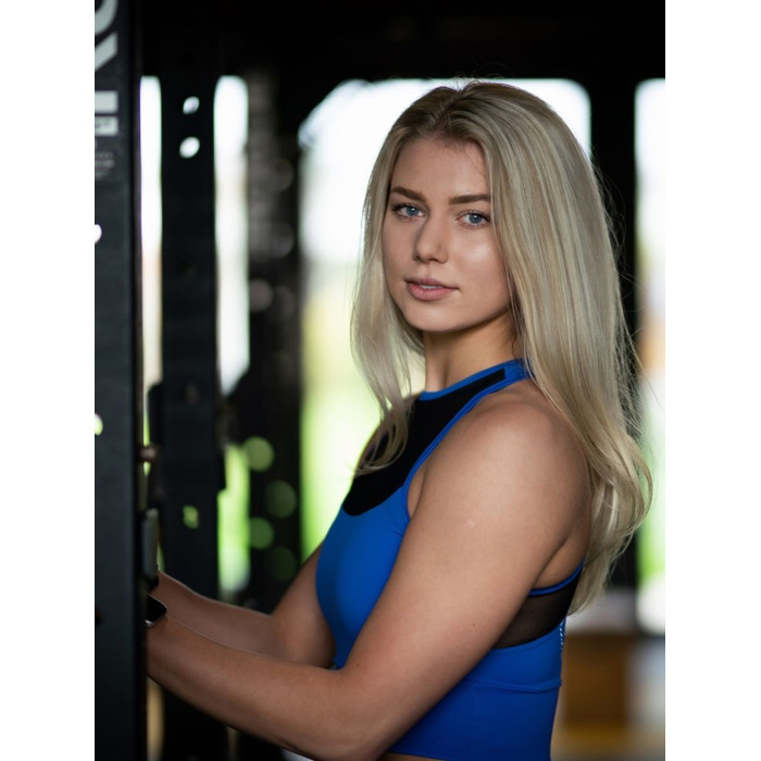 Топ FIT Activewear Padded Sports Bra 437 Blue