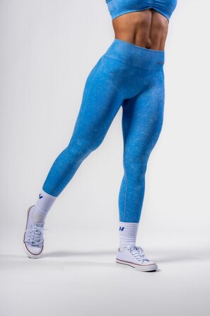 Легінси Nebbia High Waisted Push-Up Leggings TOTALLY SEAMLESS Blue 303