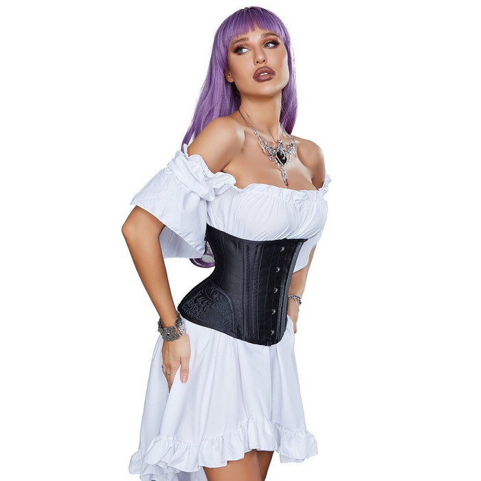 Корсет Star Night Corset с крючками и шнуровкой, черный, XL (без коробки)