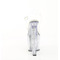 Босоніжки Pleaser Amaze-808SRS на танкетці 8 дюймів, босоніжки з ремінцем на щиколотці 3 1/2 дюйма з імітацією RS, прозорі/срібні стрази