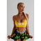 Топ Nebbia Light-Support Sports Bra GYM HERO Yellow 579