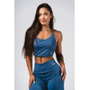 Топ Deni x NEBBIA Sports Crop Tank Blue 309 Топ Deni x NEBBIA Sports Crop Tank Blue 309