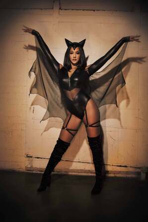 Костюм опівночі летючої миші Leg Avenue Midnight Bat S