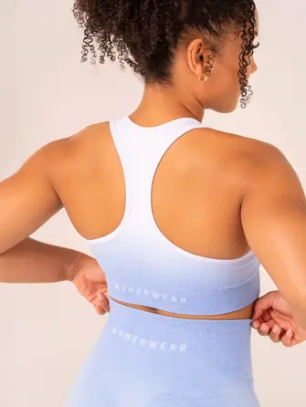 Топ Ryderwear Ombre Seamless Sports Bra - Cornflower Blue Ombre