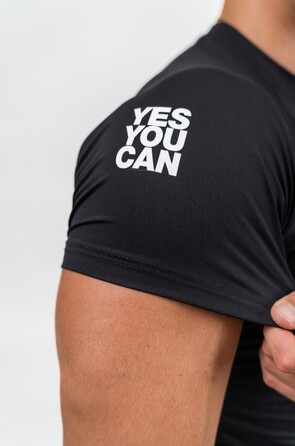 Футболка Nebbia Workout Compression T-shirt Endurance Black 339