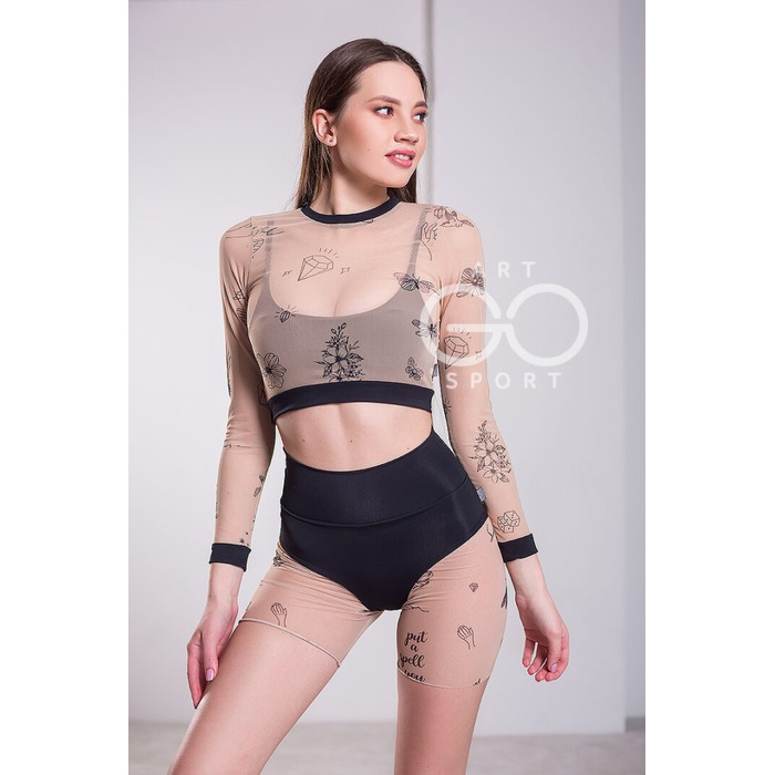 Рашгард жіночий для плавання 'ТАТУ”