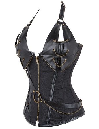 Корсет Star Night 14 Soft Steel Bones черный, XS