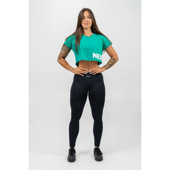 Топ Nebbia Oversized Crop Top Powerhouse Green 279