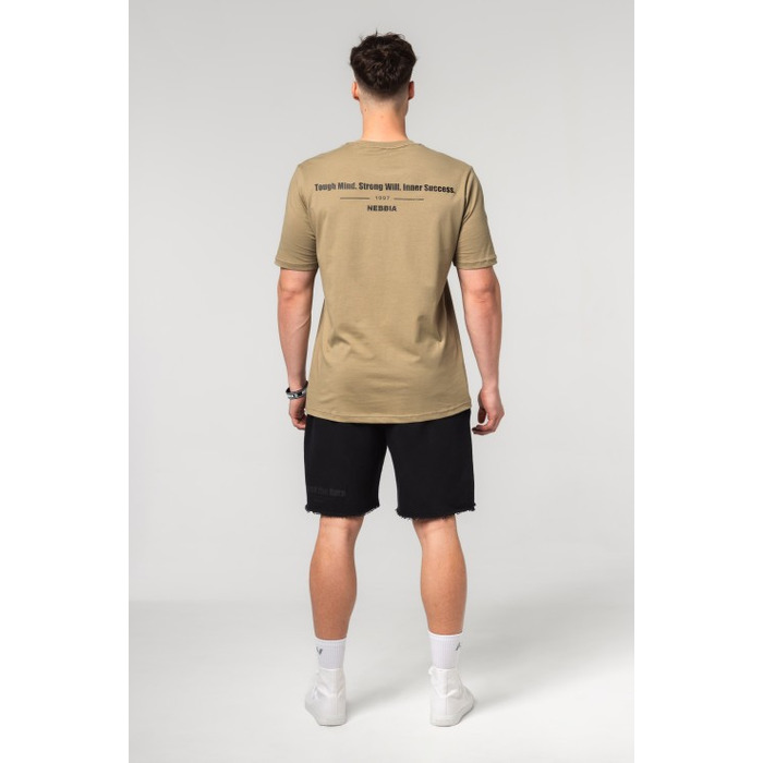 Футболка Nebbia Muscle Fit T-shirt FLEXIN' Green 358