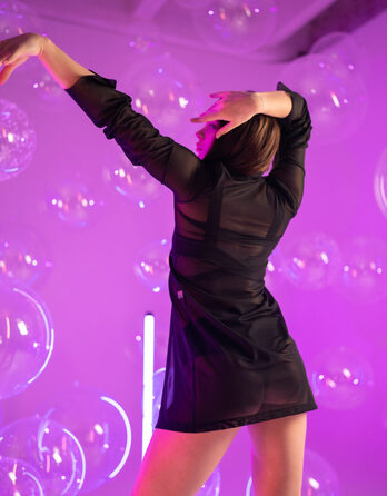 Плаття з сіточки для полденс