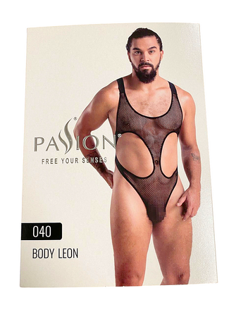 Мужское эротическое белье Passion LEON 040 черное, L/XL