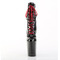 Чоботи Pleaser Xtreme-1020-1 **Чоботи до щиколотки Boots Xtreme-1020 на підборах 8 дюймів, 4 дюйми, двоколірні, зі шнурівкою, блискавка збоку, чорно-червоні шнурки**