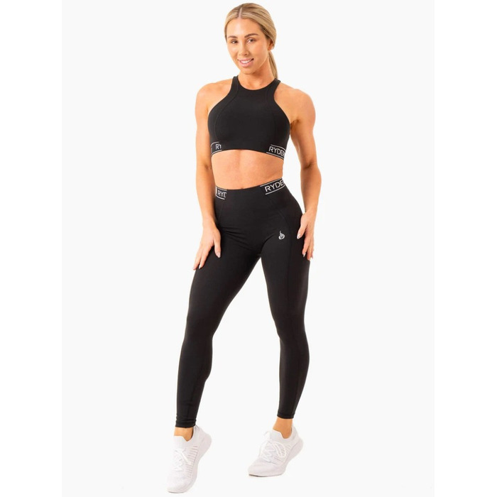 Топ Level Up High Impact Sports Bra - Black