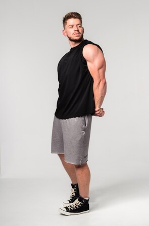 Футболка Nebbia Oversized Heavyweight Cotton T-shirt NO SHORTCUTS Black 354