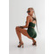Шорти Nebbia Classic HERO High Waist Shorts 582 Dark Green