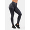 Штани Nebbia High Waist Glossy Look Bubble Butt Pants Volcanic Black 586