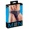 Мужские стринги со стразами по молнии Sven Joy Ment Men's String, черный, S