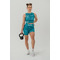 Топ Nebbia Crop tank top ROUGH GIRL Green 617