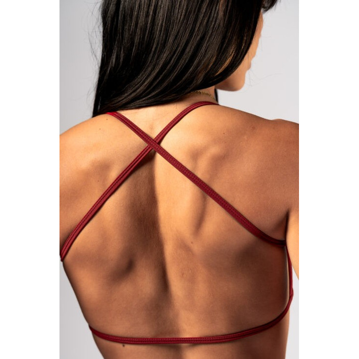 Топ Nebbia Open-Back Sports Bra POWER Red 890