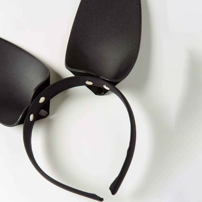 Ободок C вушками» пустотлива Зайка', Black