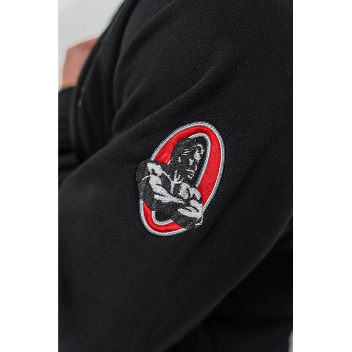 Кофта Nebbia Long Zip Up Hoodie BEYOND ORDINARY Black 707