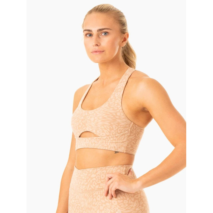 Топ Rotation Sports Bra - Sandstone Leopard