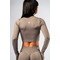Топ Nebbia Seamless Long-Sleeve Top POWER Light Brown ASH 892