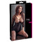 Корсет з відкритим бюстом, L, Cottelli Collection Party Corset Open Cup на талію, чорний