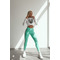 Cпортивна кофта WHITE CROPPED JACKET WITH SKULL