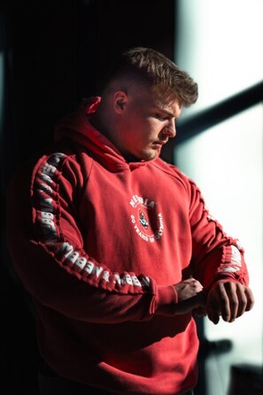 Худі Nebbia Washed Hoodie HERITAGE Red  793