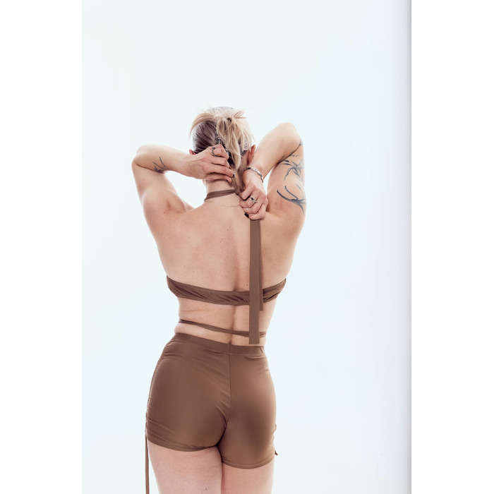 TRUE shorts Mocha nude biflex_ мокко бежевий