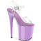 Босоножки Pleaser Flamingo-808. Каблук 8 дюймов, ремешок на щиколотке 4 дюйма. Цвет лавандовый.
