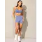 Шорти Ryderwear Stonewash Scrunch Seamless Shorts - Denim Blue Stonewash