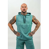 Безрукавка Nebbia Sleeveless Hoodie Sweatshirt IRON BEAST Green 710 Безрукавка Nebbia Sleeveless Hoodie Sweatshirt IRON BEAST Green 710